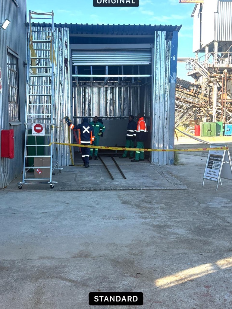 Workshop entrance